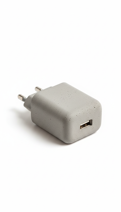 Adaptador de carga gris