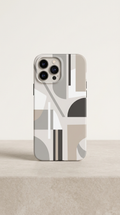 Funda para celular gris piedra